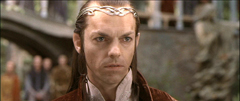 Elrond: &quot;Farewell. Hold to your purpose. May the blessings of Elves and Men and all free folk go with you.&quot; - fotr0873