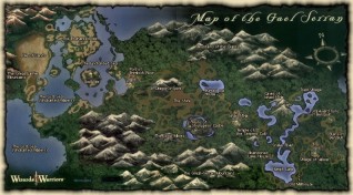 Wizards and Warriors World Map