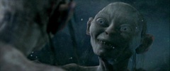 Just noticed a cool little detail- whenever gollum talks as gollum, his  pupils are small. But whenever he talks as sméagol, his pupils dilate. : r/ lotr