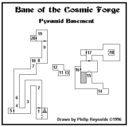 Wizardry 6 Pyramid Basement